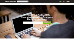 Desktop Screenshot of gigblasters.com